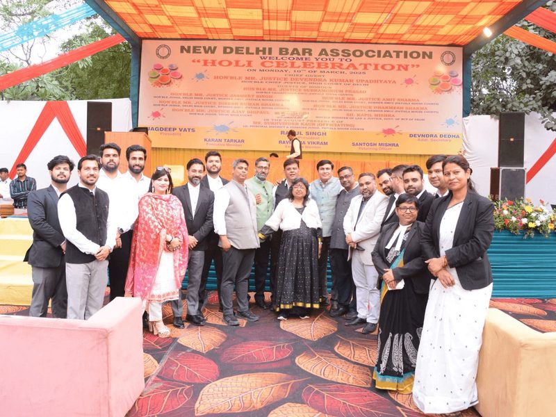 New Delhi Bar Association Holi Celebration